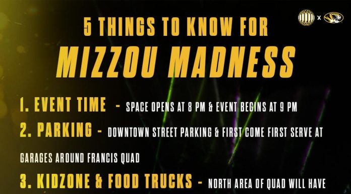 Mizzou Madness Set for Friday Night