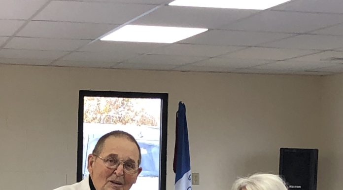 American Legion Post 23 Receives Donation from Ozark Spring NSDAR