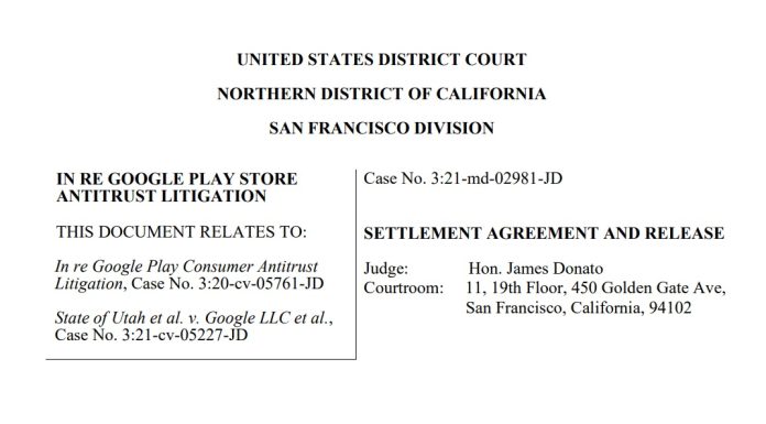 Google settles Anticompetitive Practices lawsuit with 50 states, 3 territories for $700 million
