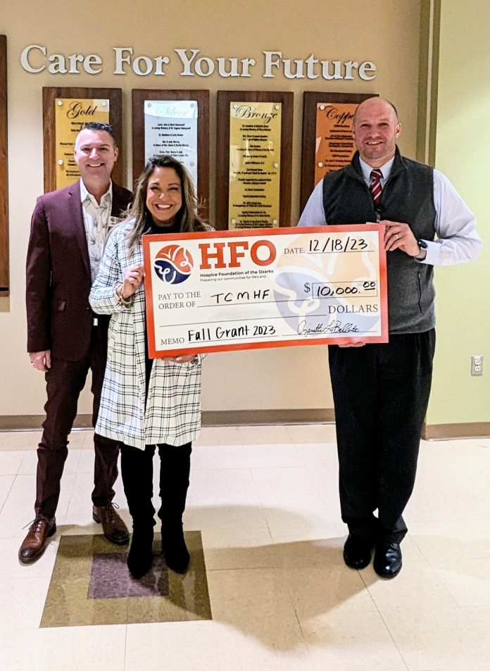 hospice foundation of the ozarks 10,000 grant