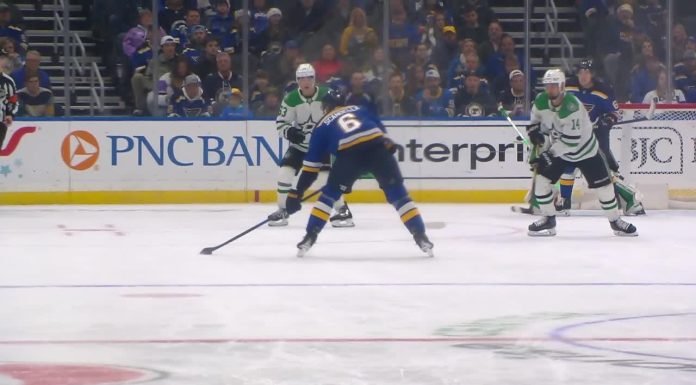 Hofer makes 39 saves, Blues edge Stars for 3rd straight win