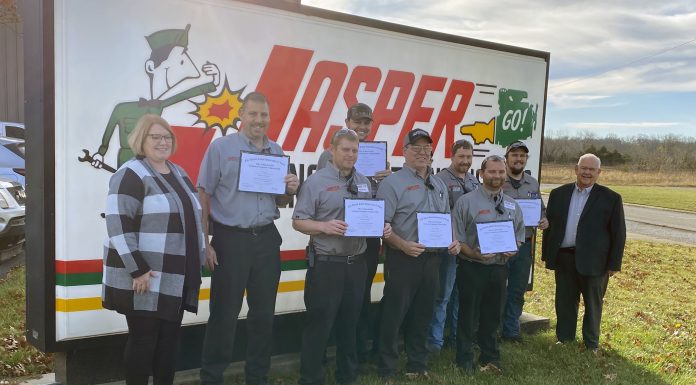 Jasper, Arlee employees complete registered apprenticeship program at MSU-WP