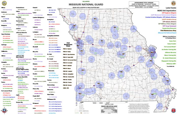 Staffed Military Facilites MONG