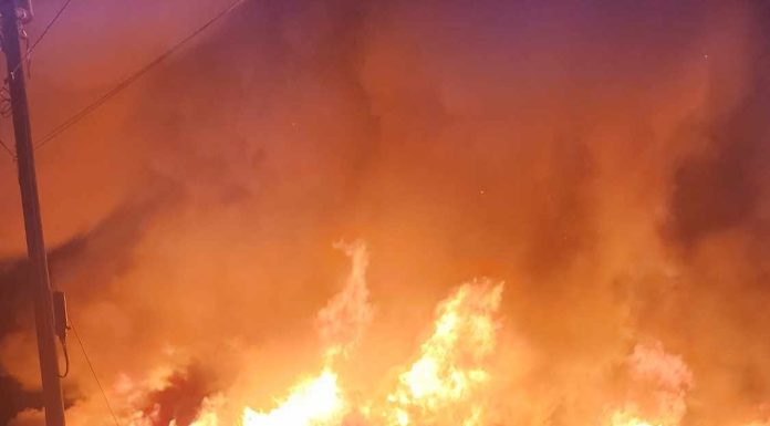 Salem, AR. Old Gym Burns Down, No Injuries Reported