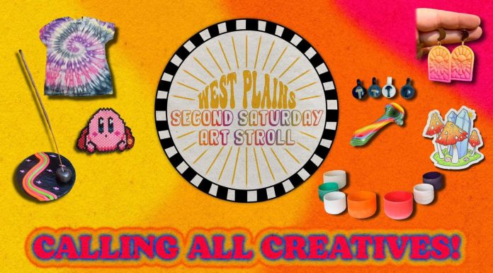 West Plains “2nd Saturday Art Stroll” Planned During April Party in the Path