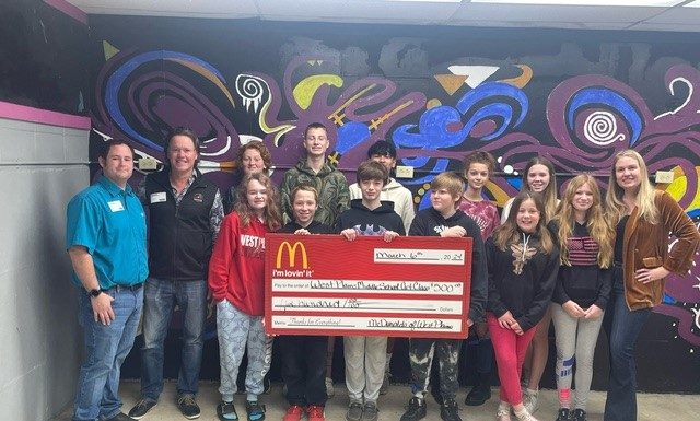 West Plains Middle School Art Class Celebrated By McDonalds