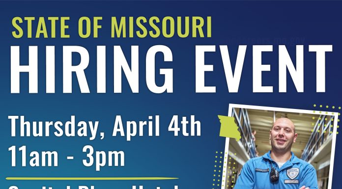 State of Missouri to hold Spring Hiring Event April 4 in Jefferson City
