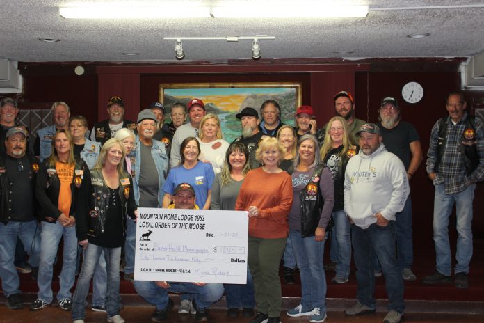 MMU Donation from Moose Lodge 11.21.24
