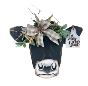 Farmhouse Cow Image