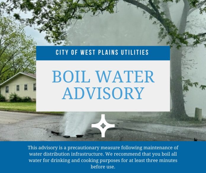 West Plains Boil Advisory