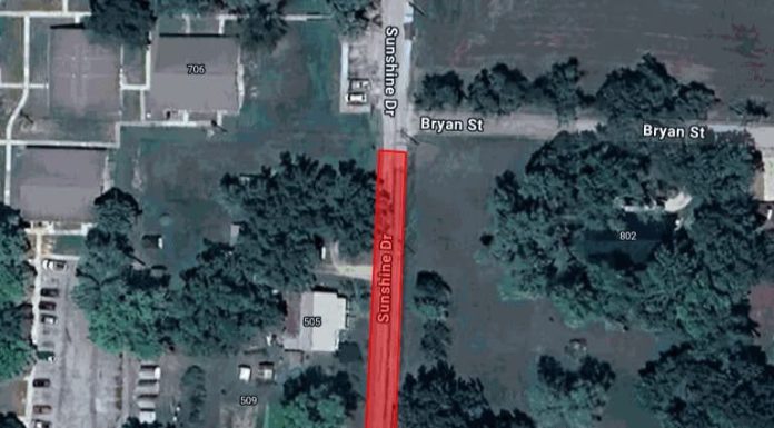 Road Closure in Willow Springs