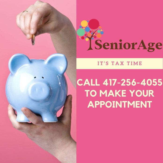 Pink Piggy Bank Photo Tax Day Social Media Post