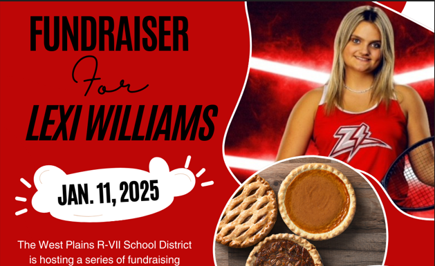 Schedule for Lexi Williams Fundraising Updated