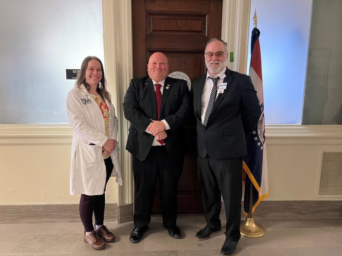 Dr. Grant, Bennie, and Bill Bridges