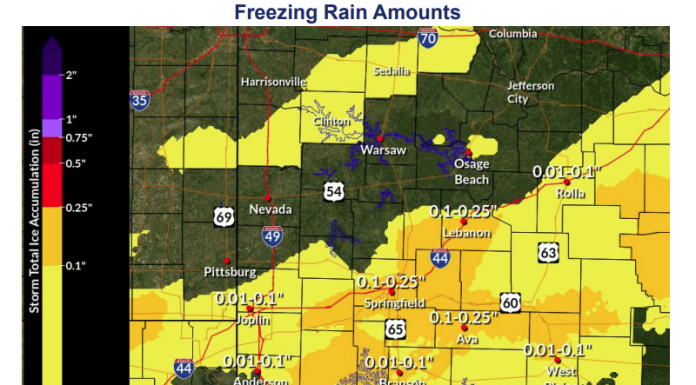 Update on Incoming Winter Weather: Round 2 Calls for Likely Freezing Rain for Listening Area