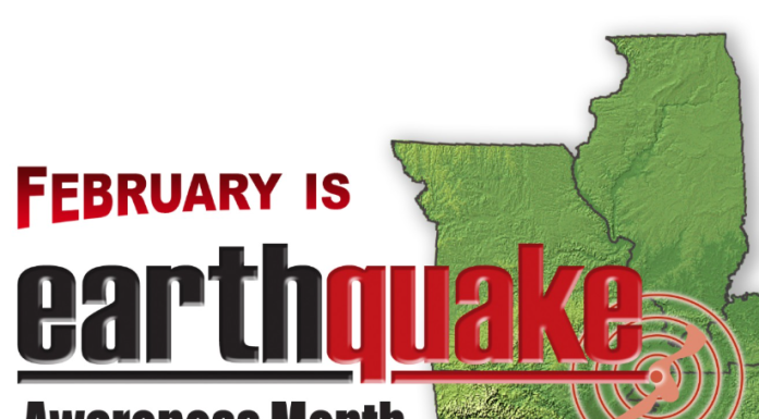 February is Earthquake Awareness Month in Missouri