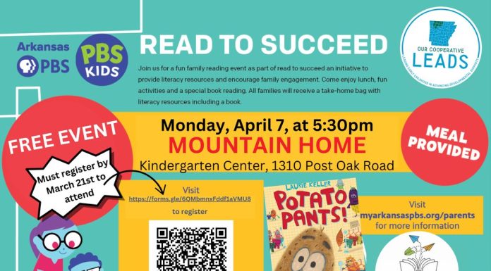“Read to Succeed” Event Promotes Family Literacy in Mountain Home