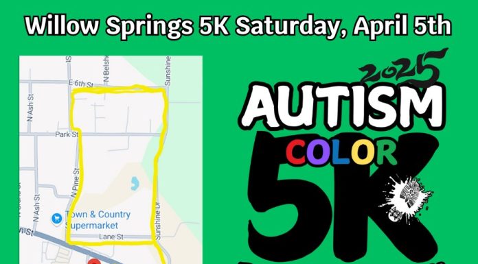 Autism Fun Run in Willow Springs Rescheduled