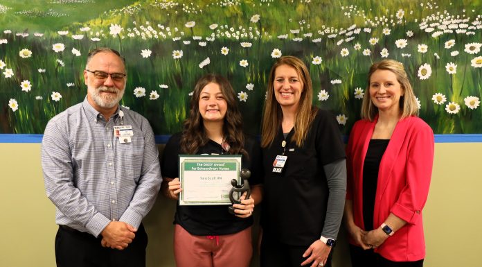 Texas County Memorial Hospital Honors Nurses During National Week, Tara Scott Receives DAISY Award