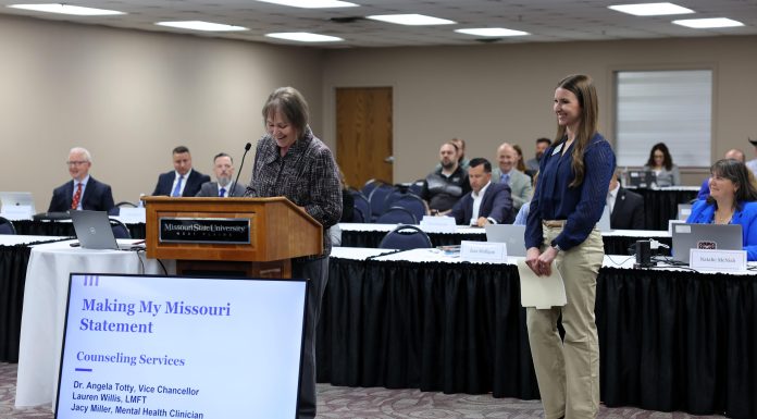 MSU-WP Counseling Center Highlighted During Board of Governors Meeting