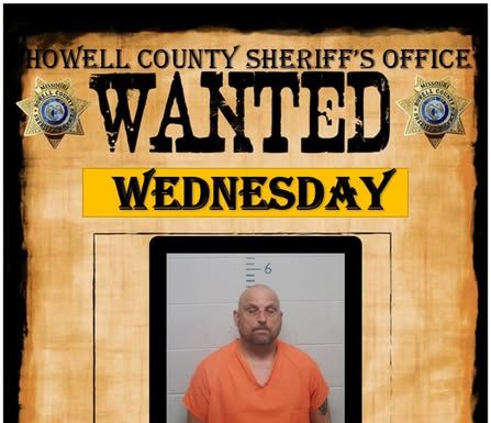 Howell County Sherriff’s Department Wanted Wednesday