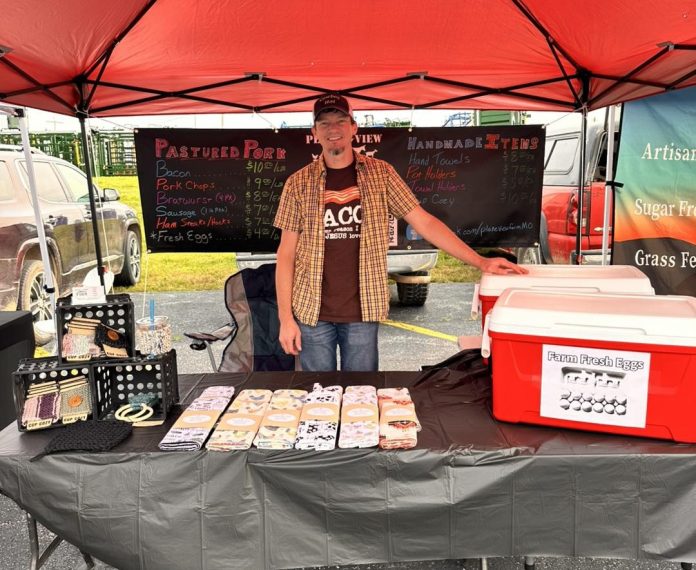 market booth