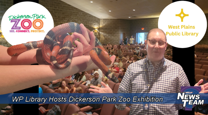 Dickerson Park Zoo Partners with West Plains Library for Presentation