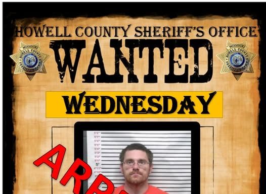 Howell County Wanted Wednesday Fugitive Turns Himself In
