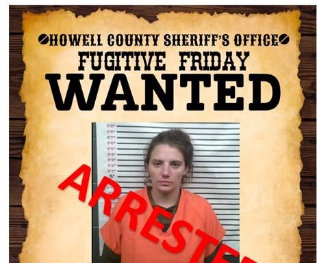 Howell County Fugitive Friday Suspect Caught