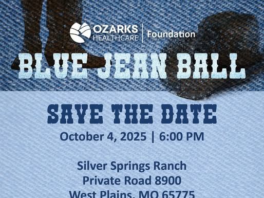 Ozarks Healthcare Foundation Blue Jean Ball This Saturday October 4th