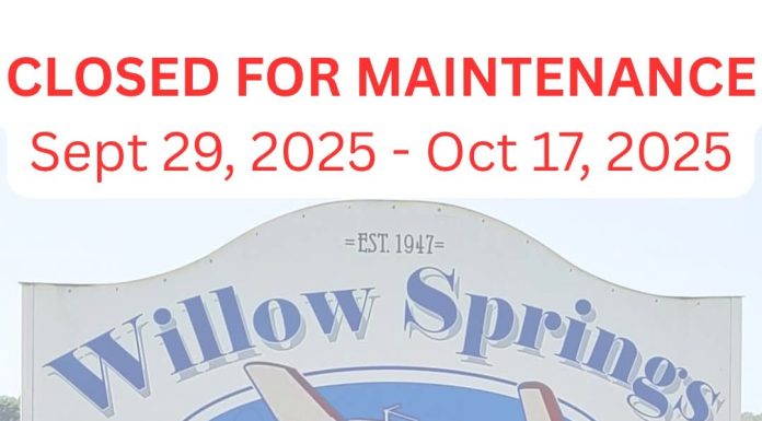 Willow Springs Airport Closed During Asphalt Repairs