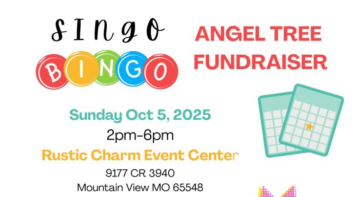 Mountain View Community Betterment Singo Bingo to Benefit the Angel Tree