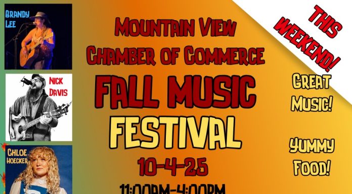 Mountain View Missouri Fall Music Festival Tomorrow October 4th