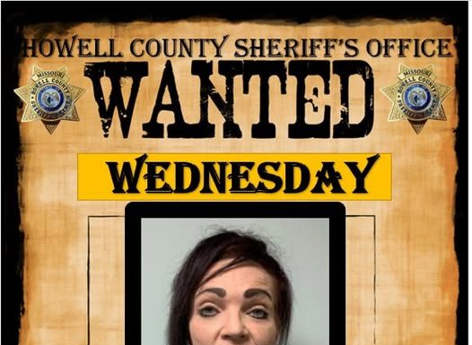 Howell County Sheriff’s Wanted Wednesday Fugitive