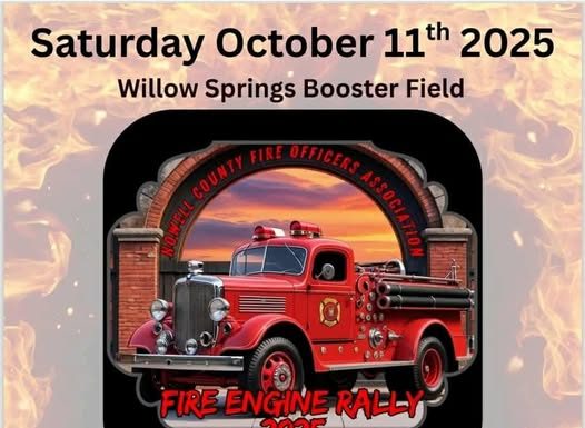 Fire Engine Rally Saturday in Willow Springs