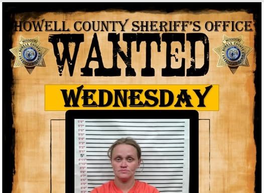 Howell County Sheriff’s Department Wanted Wednesday