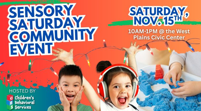 Sensory Saturday Set for Nov. 15 at West Plains Civic Center