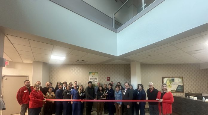 Ribbon Cutting at OZH Celebrating Heart and Stroke Department