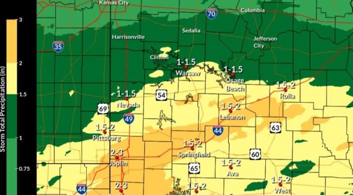 Thunderstorms and Localized Flood Possible Over Next Few Days