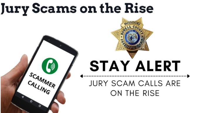 Howell County Sheriff’s Office Warns of Jury Duty Phone Scam