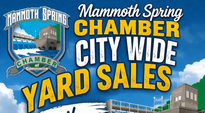 Citywide Yard Sale This Weekend in Mammoth Spring