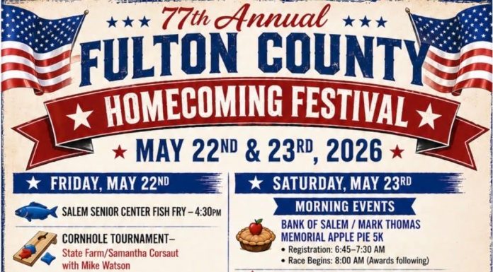 77th Annual Fulton County Homecoming This Weekend