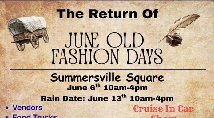 June Old Fasioned Days this Saturday in Summersville, MO.