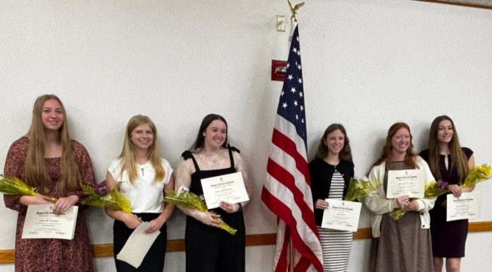 OZARK SPRING, NSDAR AWARDS SEVEN AREA HIGH SCHOOLS STUDENTS WITH THE DAR GOOD CITIZEN CERTIFICATE