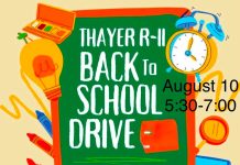 Back to School Fair August 10th in Thayer