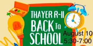 Back to School Fair August 10th in Thayer