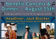 Nashville Recording Artist and American Idol Top Three Finalist Jack Blocker to Perform in Salem for “Stand with Dillon” Benefit Concert
