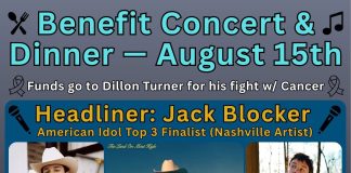 Nashville Recording Artist and American Idol Top Three Finalist Jack Blocker to Perform in Salem for “Stand with Dillon” Benefit Concert
