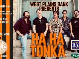 Ha Ha Tonka Concert Coming September 5th in West Plains