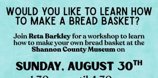 Learn to Make Baskets with the Shannon County Museum